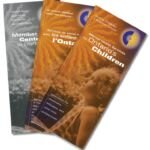 These brochures were overview documents that promoted the cause of Children's Mental Health Ontario. They were done in English and French and included a separate black and white directory of children's treatment centres all over Ontario
