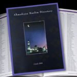 Phone book for local congregation