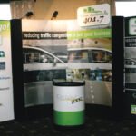 Here is the Smart Commute 407-7 display with all the components together on site.