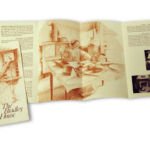 This brochure was done several years before there was a "Creative Edge Design". It was done for a pioneer museum in Mississauga, called the 'Bradley House', during a time when I was working for the City of Mississauga. I did all the photography and pencil illustrations for this project. The curator working at the Museum wore pioneer clothing and taught children and other visitors how the pioneers lived in their everyday lives. She was also an extremely authentic looking model for this project.